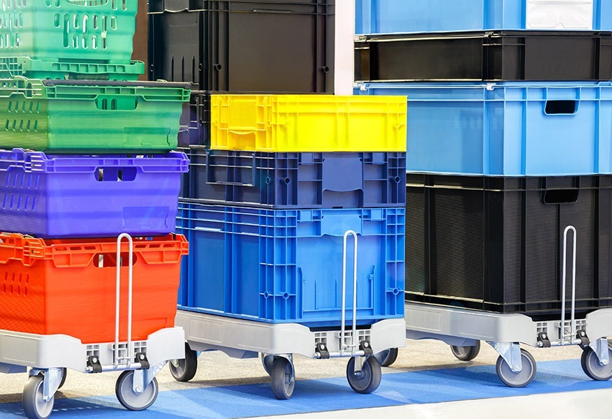 Vertical Storage Trolley
