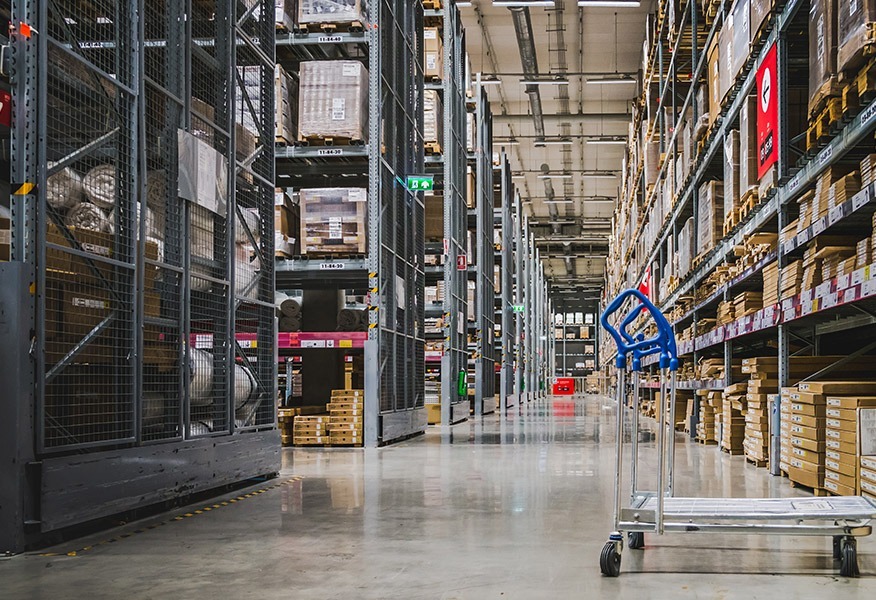 Warehouse Storage Trolley