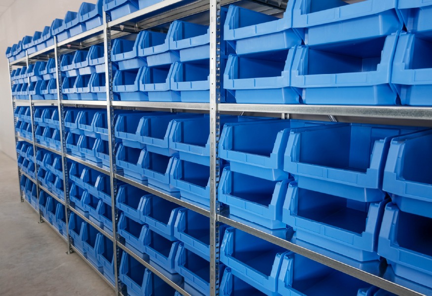 MS Storage Bins & Racks