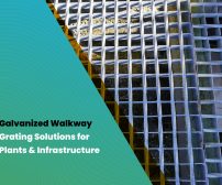 Galvanized Walkway Grating