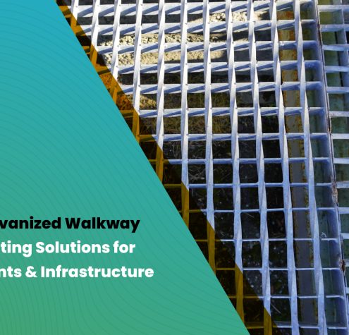 Galvanized Walkway Grating